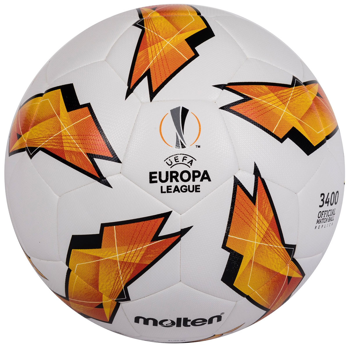MOLTEN OFFICIAL MATCH BALL REPLICA OF THE UEFA EUROPA LEAGUE - 3400 MODEL