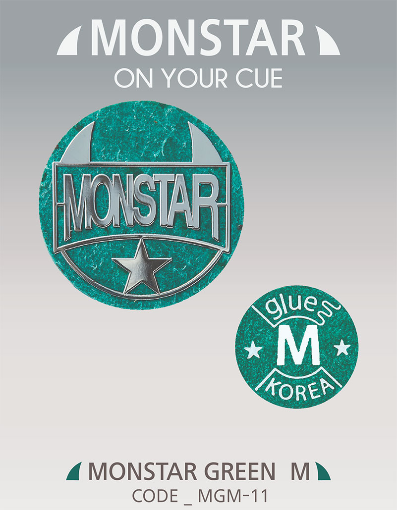 Monstar Tip Green - 11mm Medium