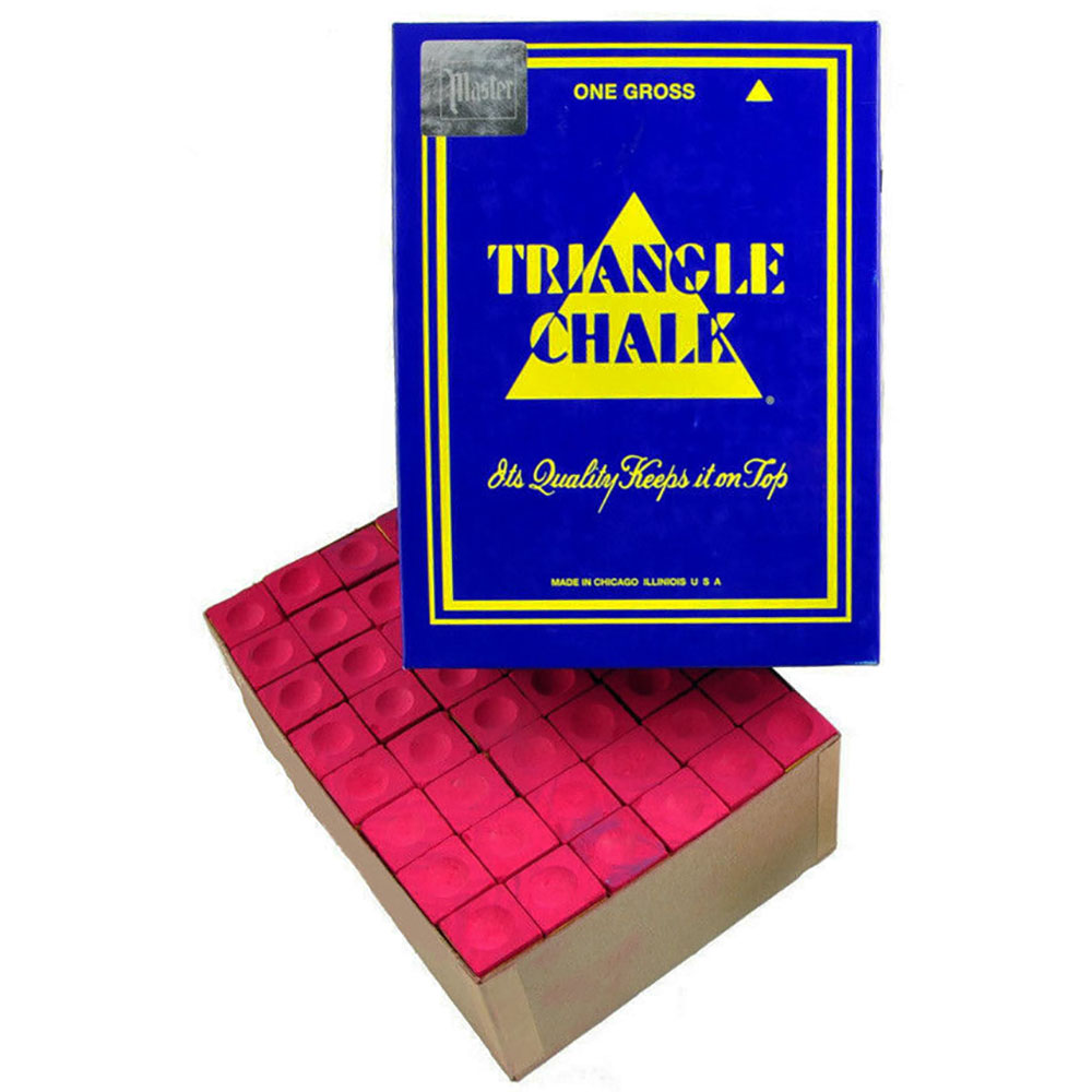 Triangle chalk Red gross box (144 pieces)