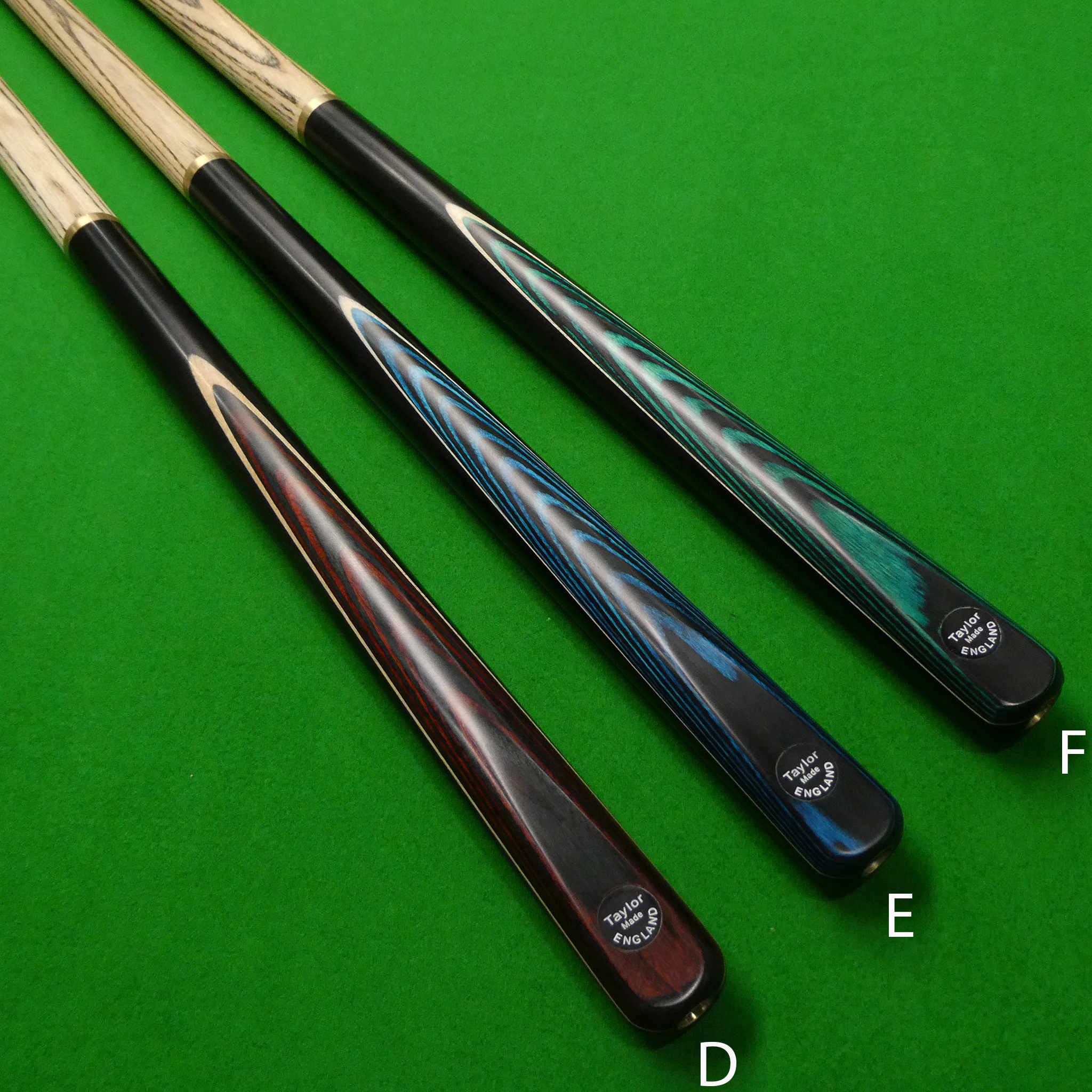 3/4 Taylor Pool Break / Breaking cue D-F