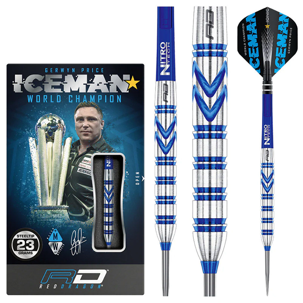 GERWYN PRICE BLUE ORIGINALS DARTS SET