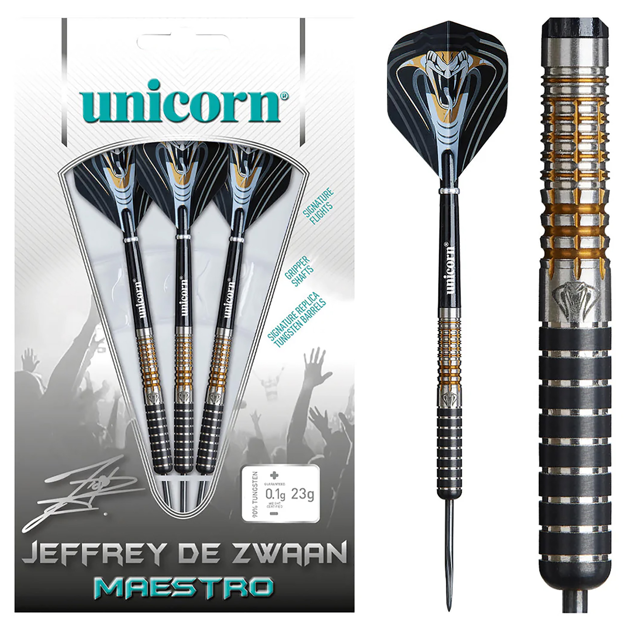 Jeffrey de Zwaan Phase 3 darts set