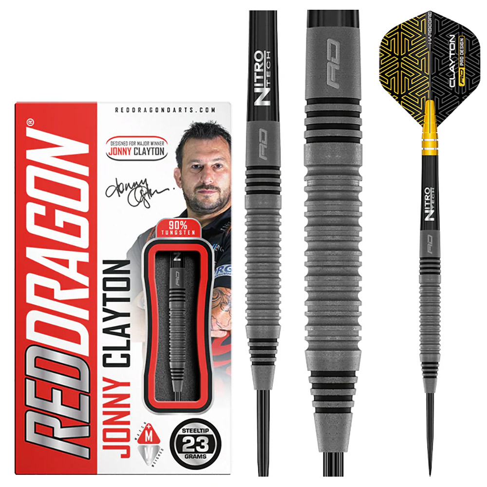 JONNY CLAYTON OXIDE EDITION DARTS SET