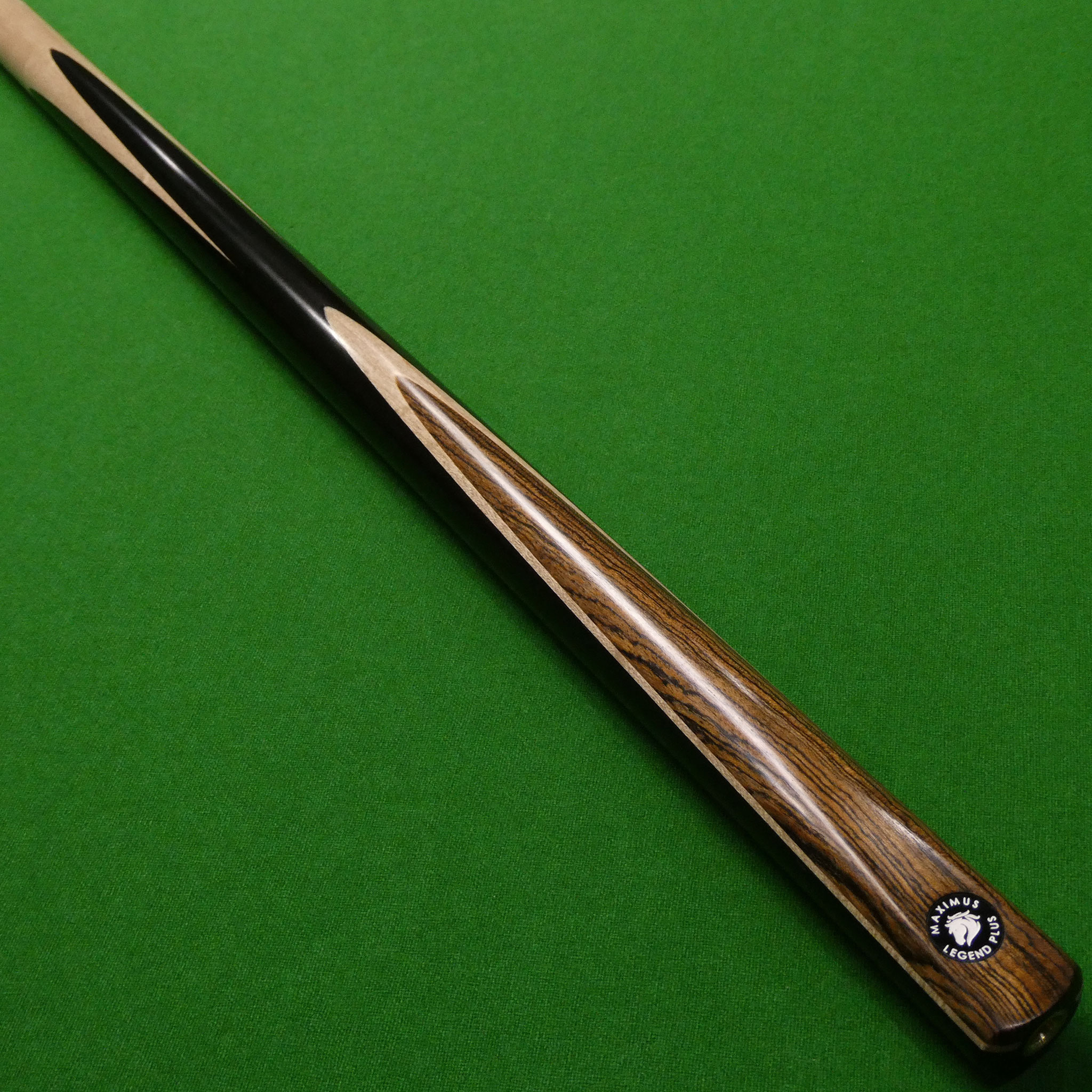 1pc Maximus Legend Plus snooker cue - Maple, Ebony & Mexican (A)