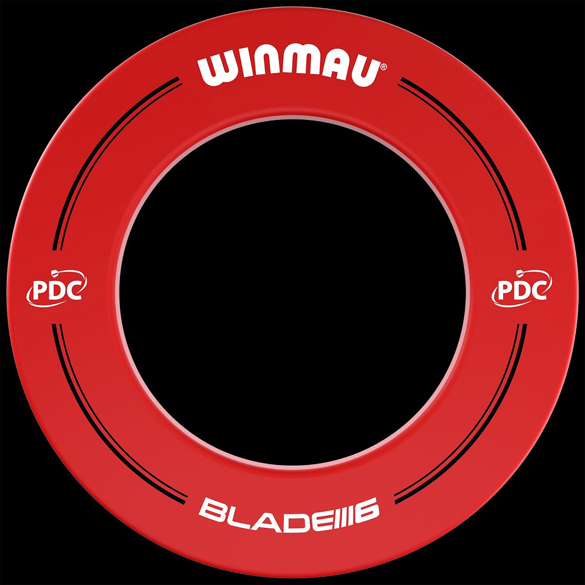 Winmau PDC Red Dartboard Surround 4456