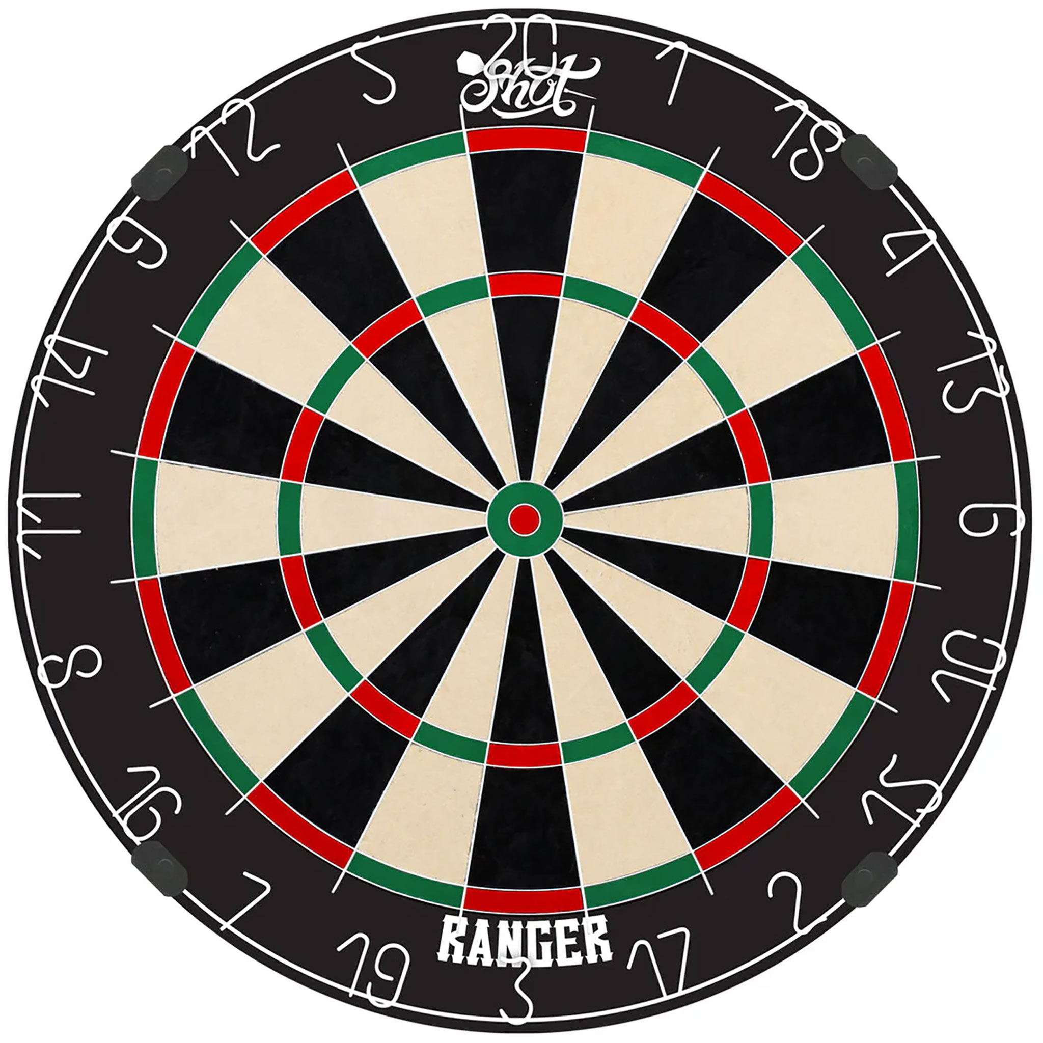 Shot Ranger Bristle Dartboard