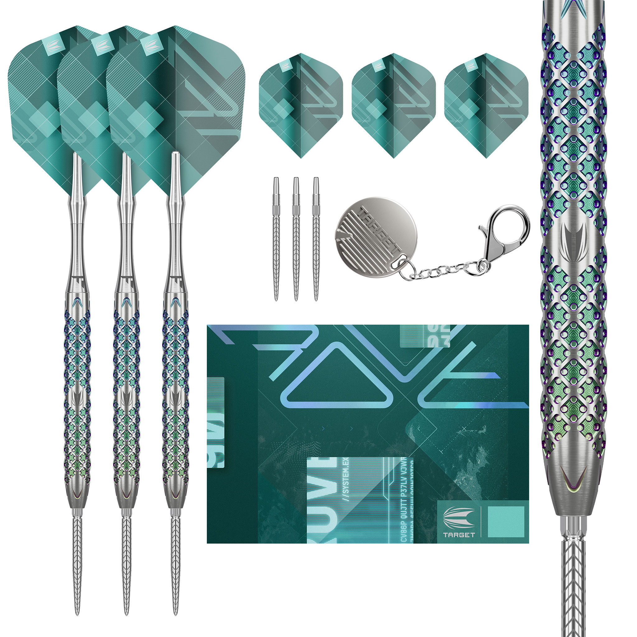 ROVE 01 SP STEEL TIP DARTS SET 2024