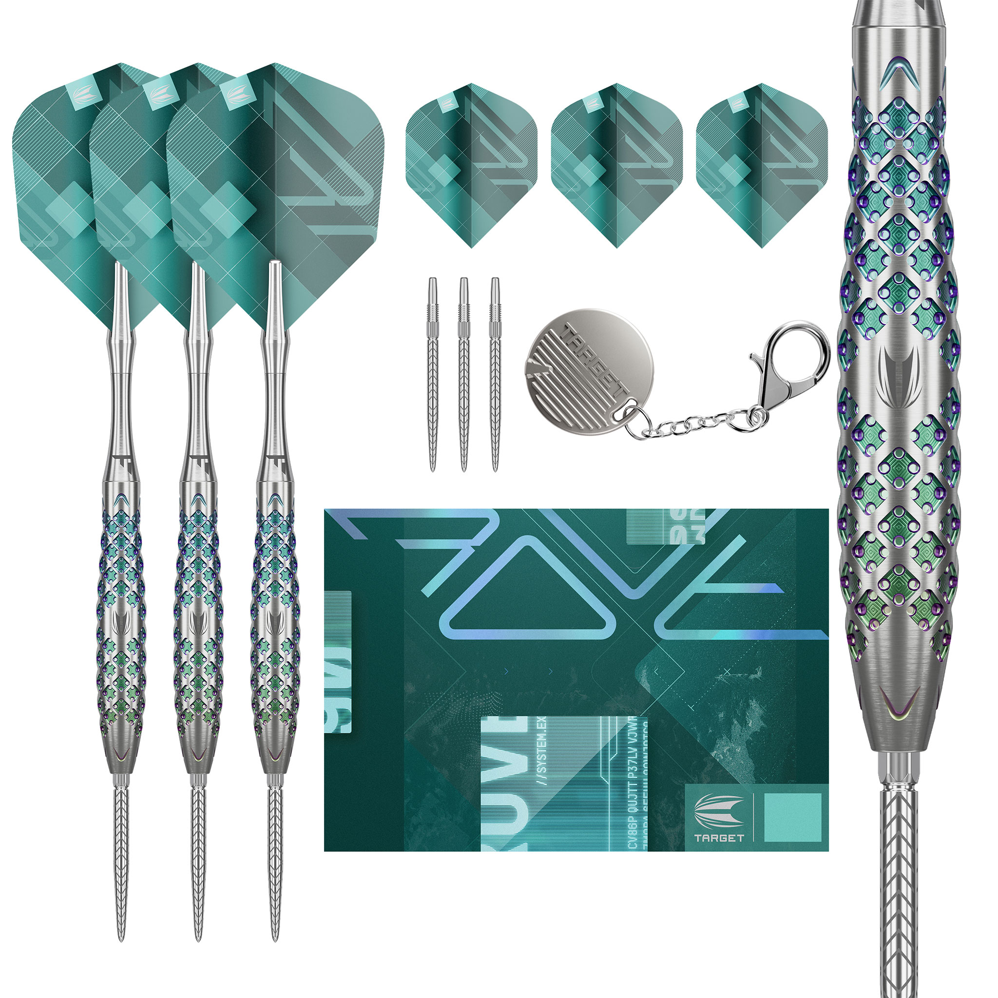 ROVE 02 SP STEEL TIP DARTS SET 2024