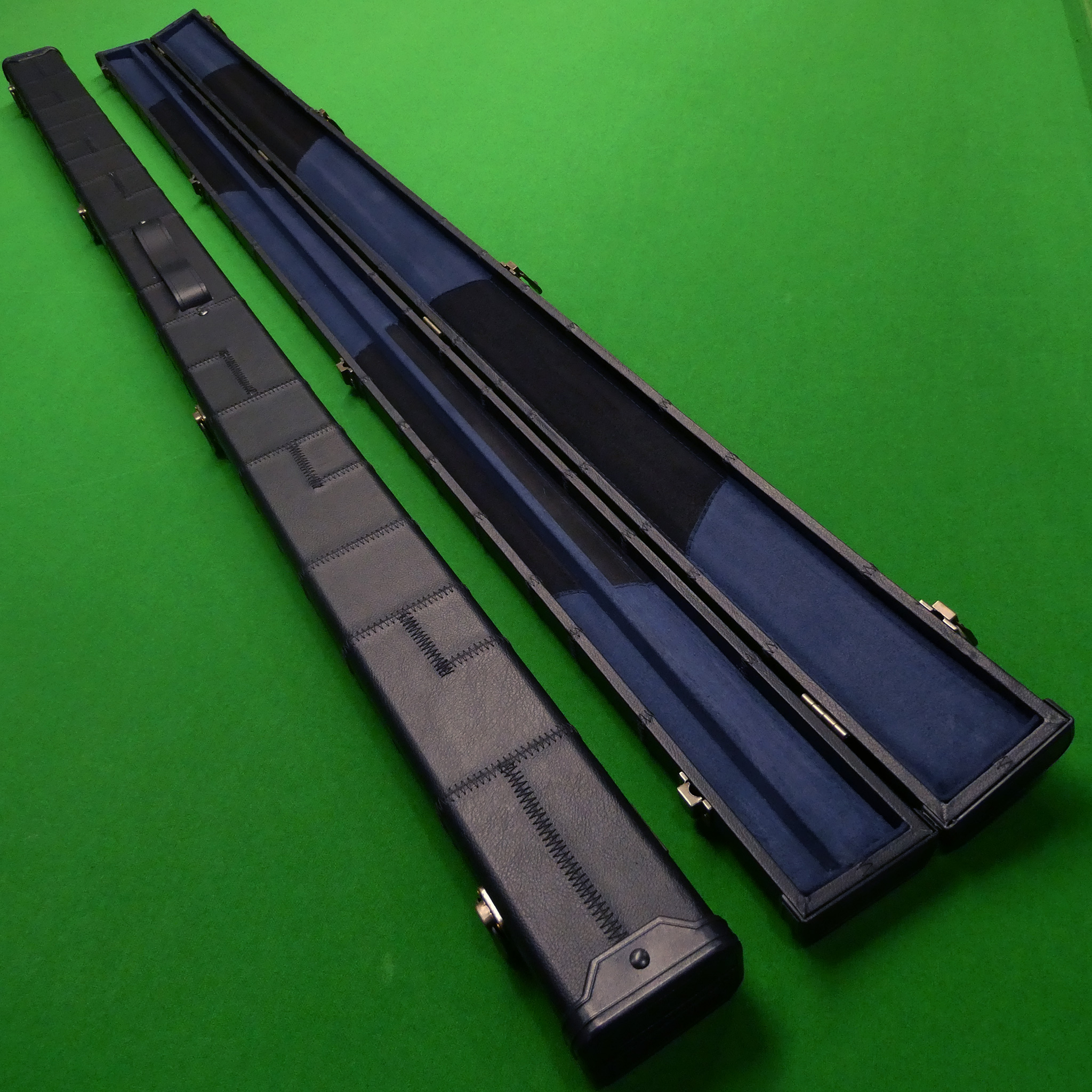 1pc Black Patchwork Cue Case (Holds 2 cues)