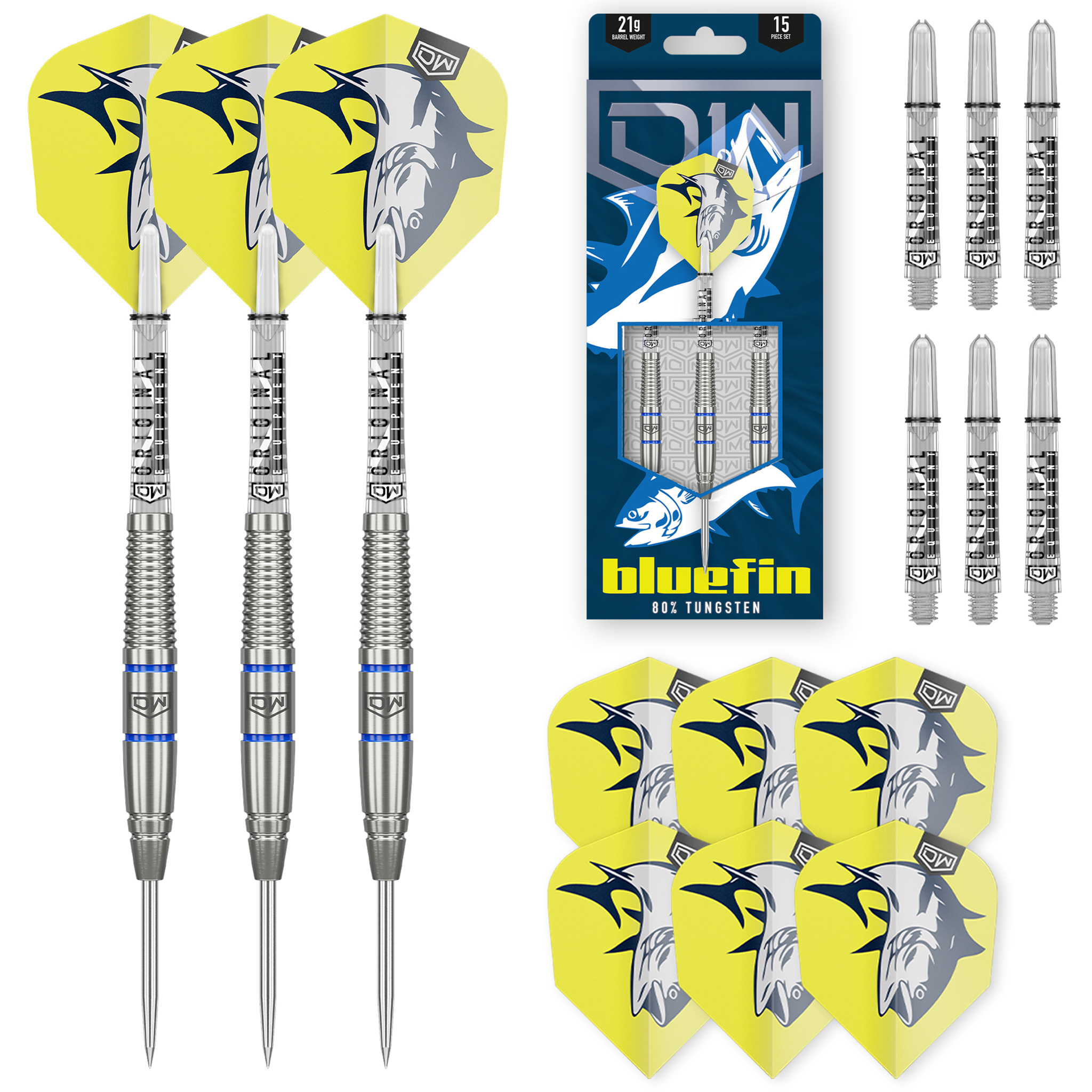 Bluefin darts set 80% Tungsten