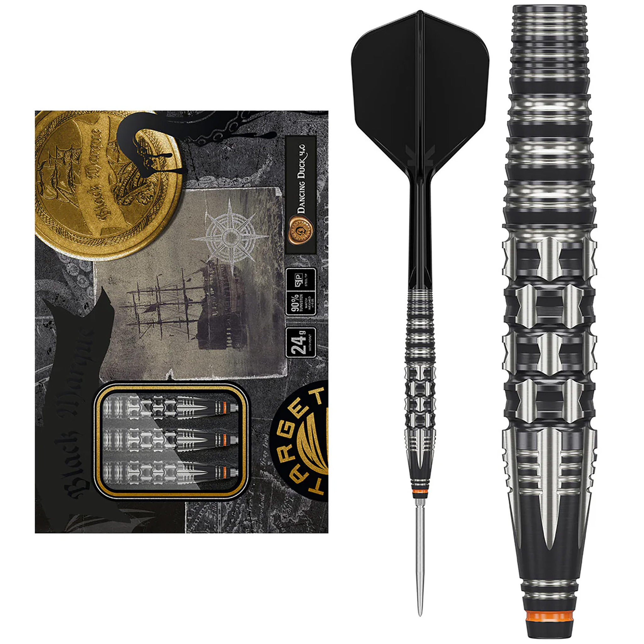 Black Marque Dancing Duck Gen 4 SP darts set         