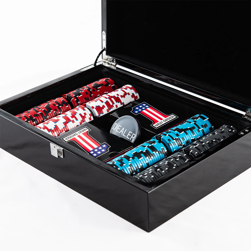 Harley Davidson Poker set