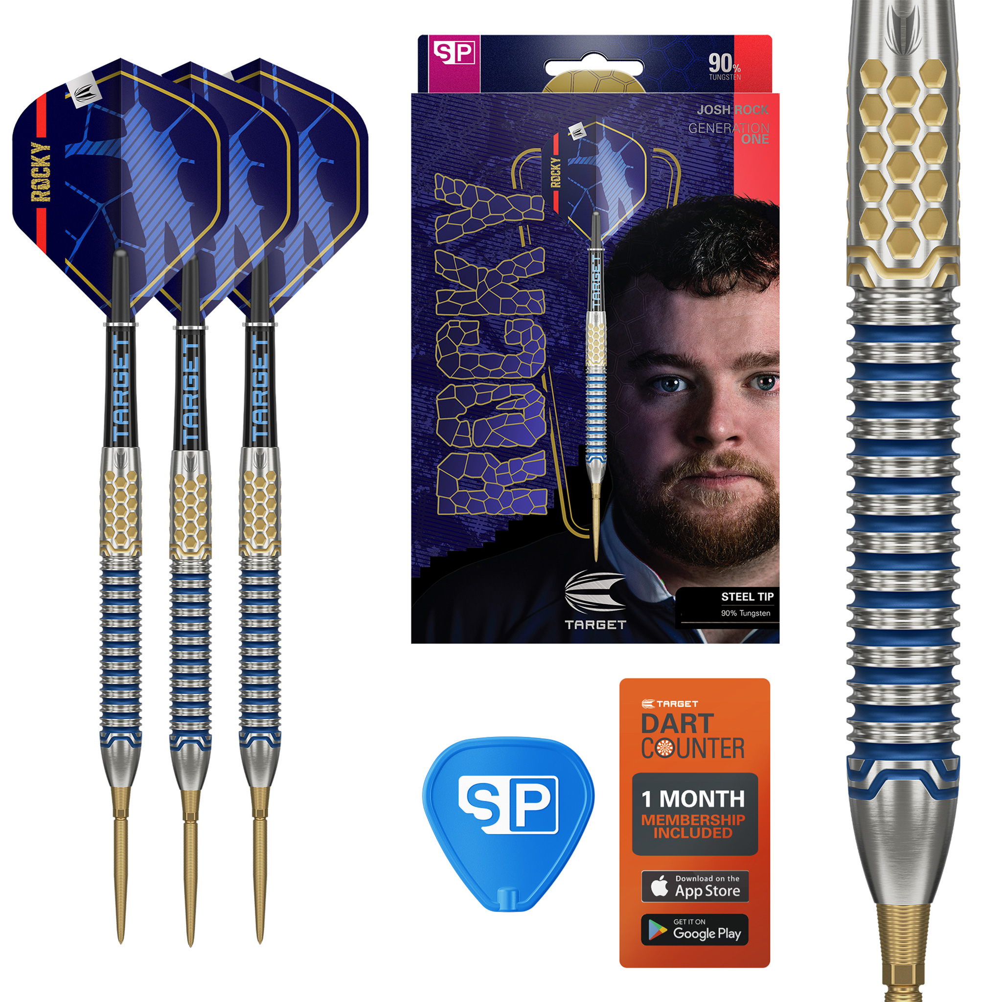 JOSH ROCK G1 SP DARTS SET STEEL TIP 2025