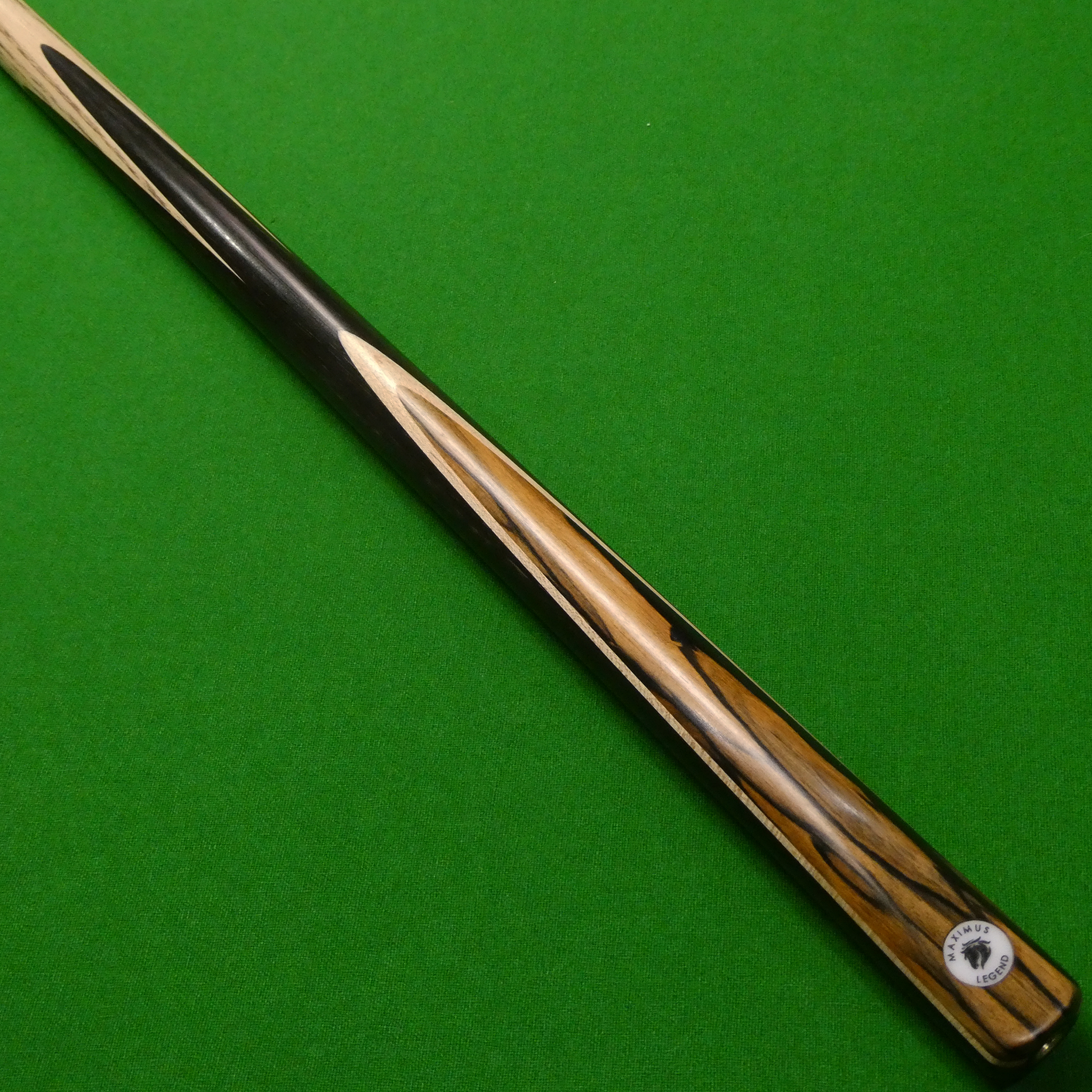 1pc Maximus Legend snooker cue - Ash, Ebony & Pale Moon (E)