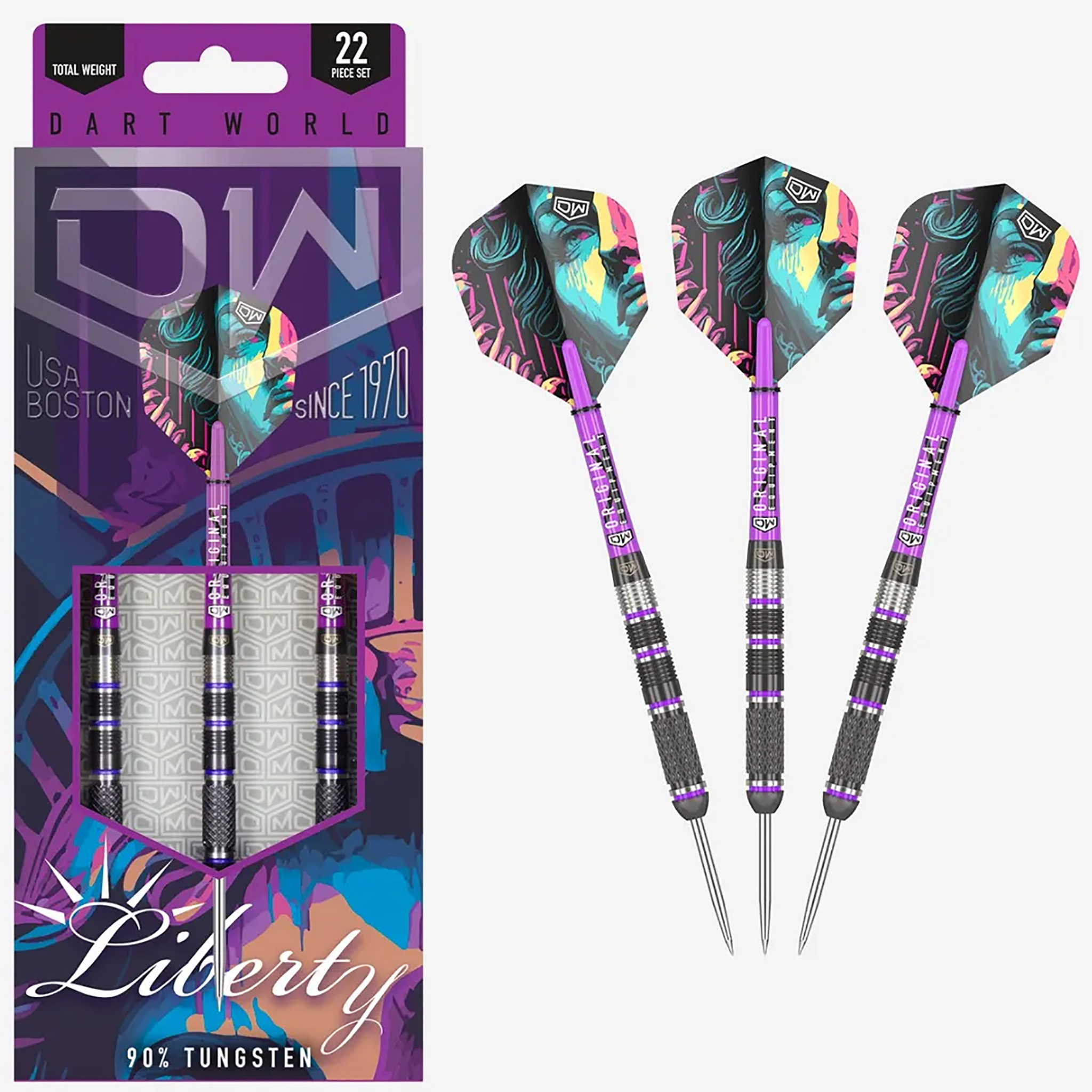 Liberty darts set 90% Tungsten