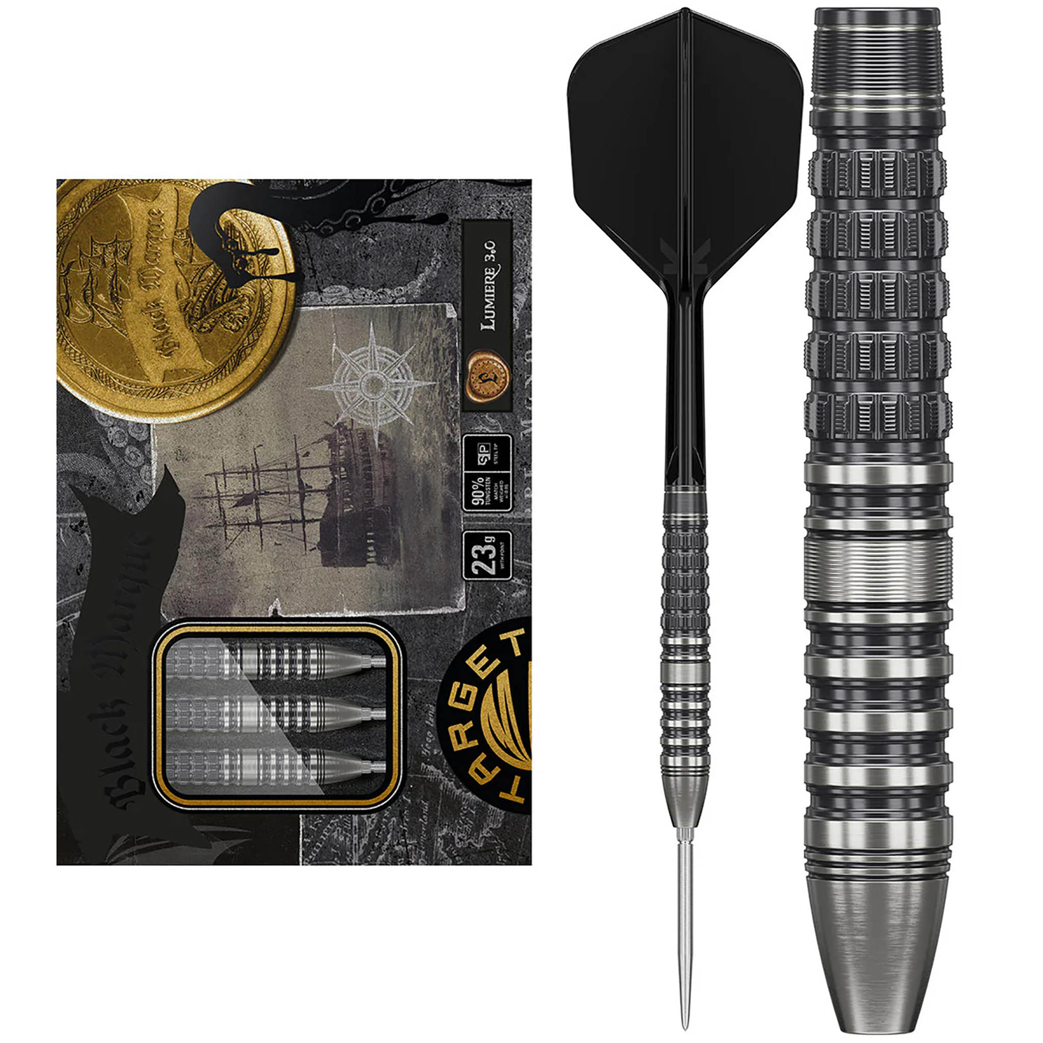 Black Marque Lumiere Gen 3 SP darts set    