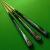 3/4 Taylor Special Green Hand Spliced Pool cue + Mini Butt - view 7