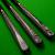 3/4 Taylor Special Grey Hand Spliced Pool cue + Mini Butt - view 3