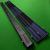 1pc Black Patchwork Cue Case (Holds 2 cues) - view 1