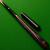 3/4 Taylor Special Brown Hand Spliced Pool cue + Mini Butt - view 1