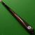 3/4 Maximus Honor snooker cue - Ash, Ebony & Siam Rose (B) - view 2