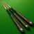 3/4 Taylor Special Brown Hand Spliced Snooker cue + Mini Butt - view 6