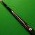 3/4 Maximus Legend Plus snooker cue - Ash, Ebony & Siam Rose 1 - view 1