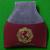 Maximus Cue Leather Chalk Pouch Burgundy - view 1