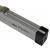 3/4 Peradon Aluminium cue case Silver - view 2