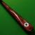 3/4 Maximus Legend Plus snooker cue - Ash, Ebony & Afzelia - view 2