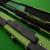 3/4 cue case Chequered Black & Green - view 2