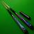 3/4 Taylor Special Blue Hand Spliced Pool cue + Mini Butt - view 5