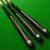 3/4 Taylor Special Brown Hand Spliced Snooker cue + Mini Butt - view 2