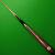 1pc Maximus Legend Plus snooker cue - Ash, Ebony & Rose wood - view 6