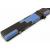 3/4 Baize Master Luxury cue case Black & Blue Patchwork - view 2