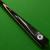 3/4 Maximus Legend snooker cue - Ash, Ebony & Macassar (C) - view 2