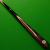 3/4 Maximus Legend Plus snooker cue - Ash, Ebony & Cocobolo - view 1