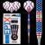 EPIX darts 90% Tungsten - multi-axis grip - view 1