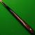 1pc Maximus Legend snooker cue - Ash, Ebony & Flame wood - view 1