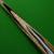 1pc Maximus Prime cue - Premium Ash, Ebony, Maple burr & Pale Moon - view 3