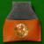 Maximus Cue Leather Chalk Pouch Orange - view 1