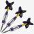 LUKE LITTLER BRASS 22G STEEL TIP DARTS SET - view 1