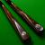 2pc Hand Spliced Focus Snooker cue with Mexican Rosewood cue + Mini butt - view 3