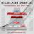 Clearzone PVC transparent Dart Mat with Integrated Oche - view 1