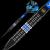 Galactics darts 90% Tungsten - C-Axis grip - view 2