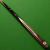 3/4 Maximus Legend Plus snooker cue - Ash, Ebony & Walnut - view 1