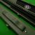 2pc Baize Master deluxe cue case - Dark green - view 3