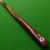 1pc Maximus Precious cue Hand Spliced Maple, Ebony, Oak & Rose - view 2