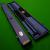 2pc Baize Master deluxe cue case - Royal blue - view 1