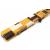 3/4 Baize Master Luxury Gold Patch cue case - view 2